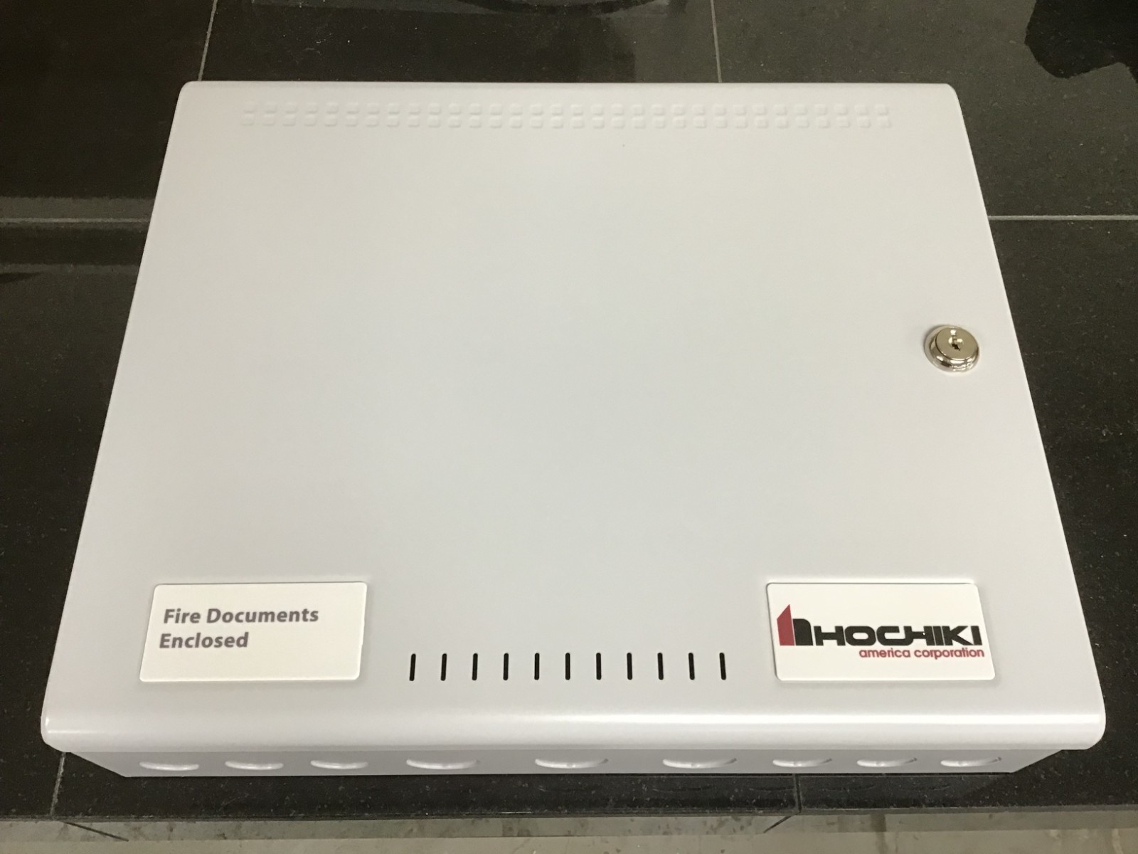 HOCHIKI FIRE DOCUMENT ENCLOSURE HA0711-40 14.5”W x 12.2”H x 3.4”D