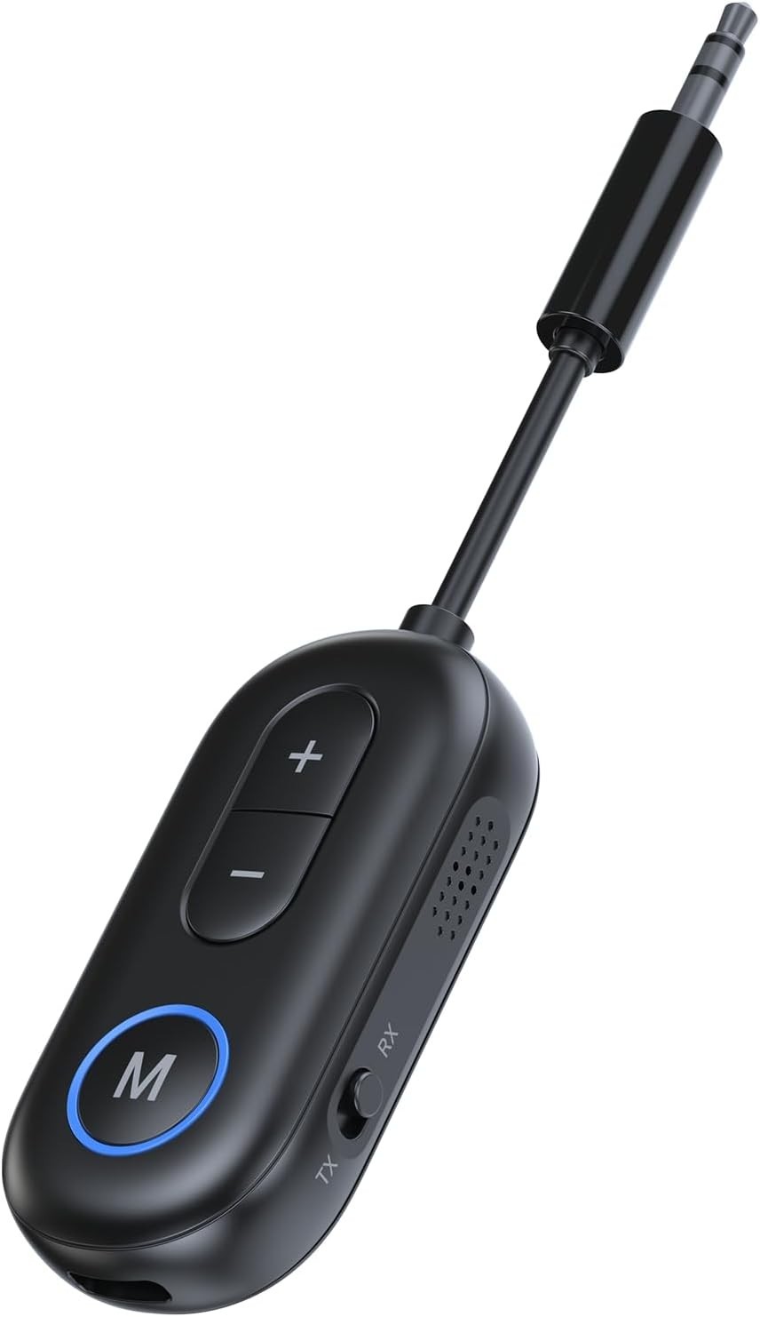 Airplane Bluetooth Adapter for Headphones, Bluetooth Transmitter for TV to Headp