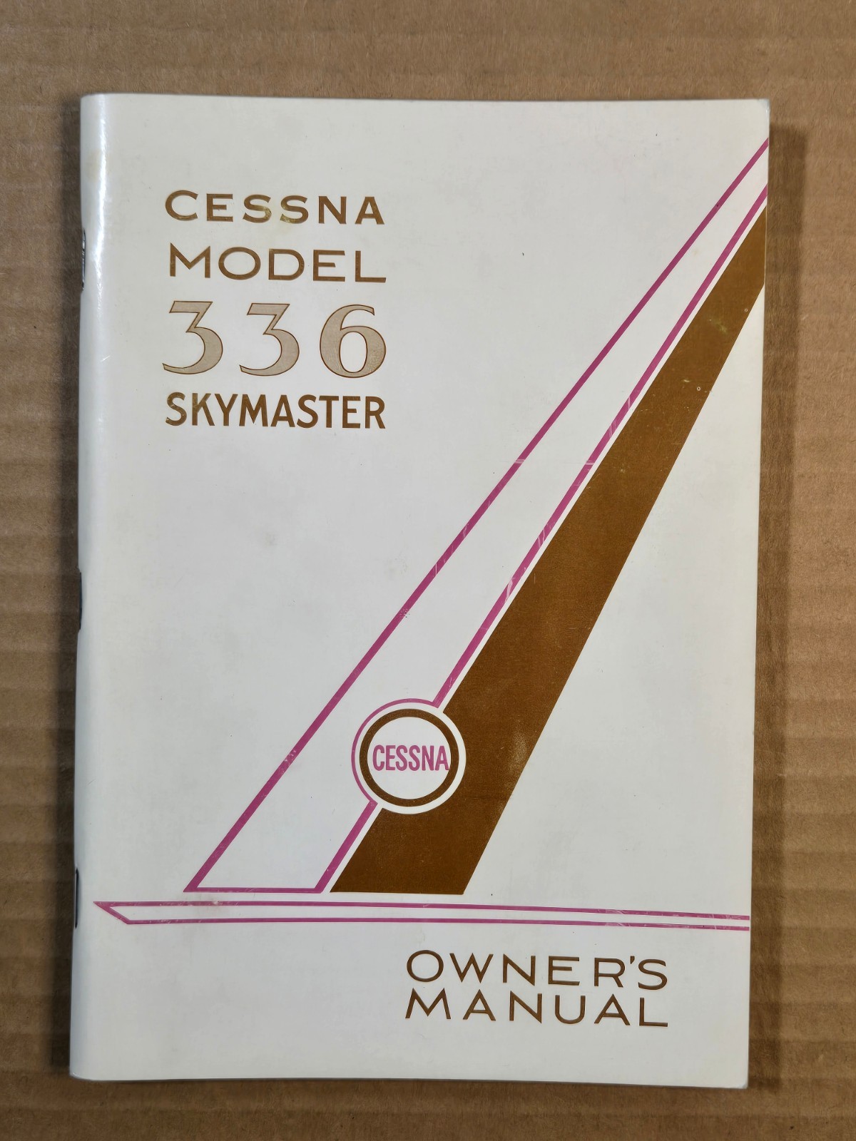 CESSNA Model 336 Skymaster Aircraft Owner's Manual   -  Good Condition