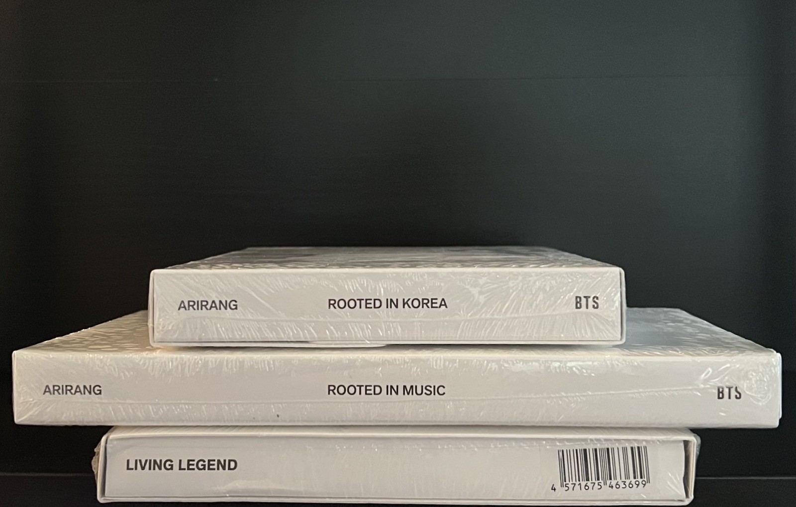3 set New Sealed BTS ARIRANG Album Rooted in Korea Rooted in Music Living Legend