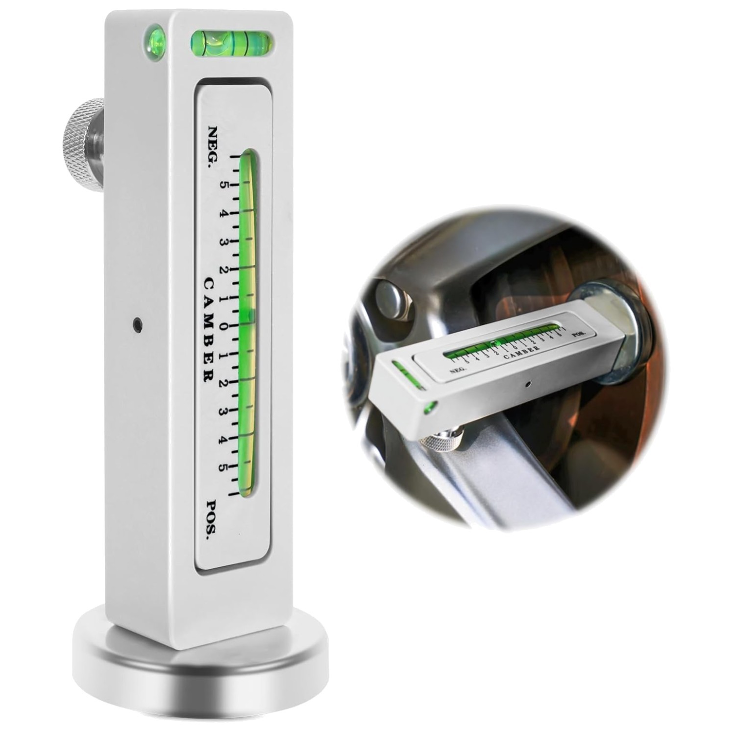 High-Precision Magnetic Camber Tool - Essential for DIY Automotive Repair