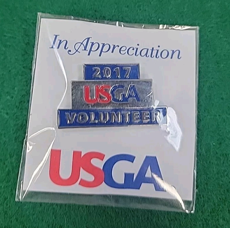 2017 USGA Volunteer Lapel/Hat Pin Silver - USGA Lapel Pin