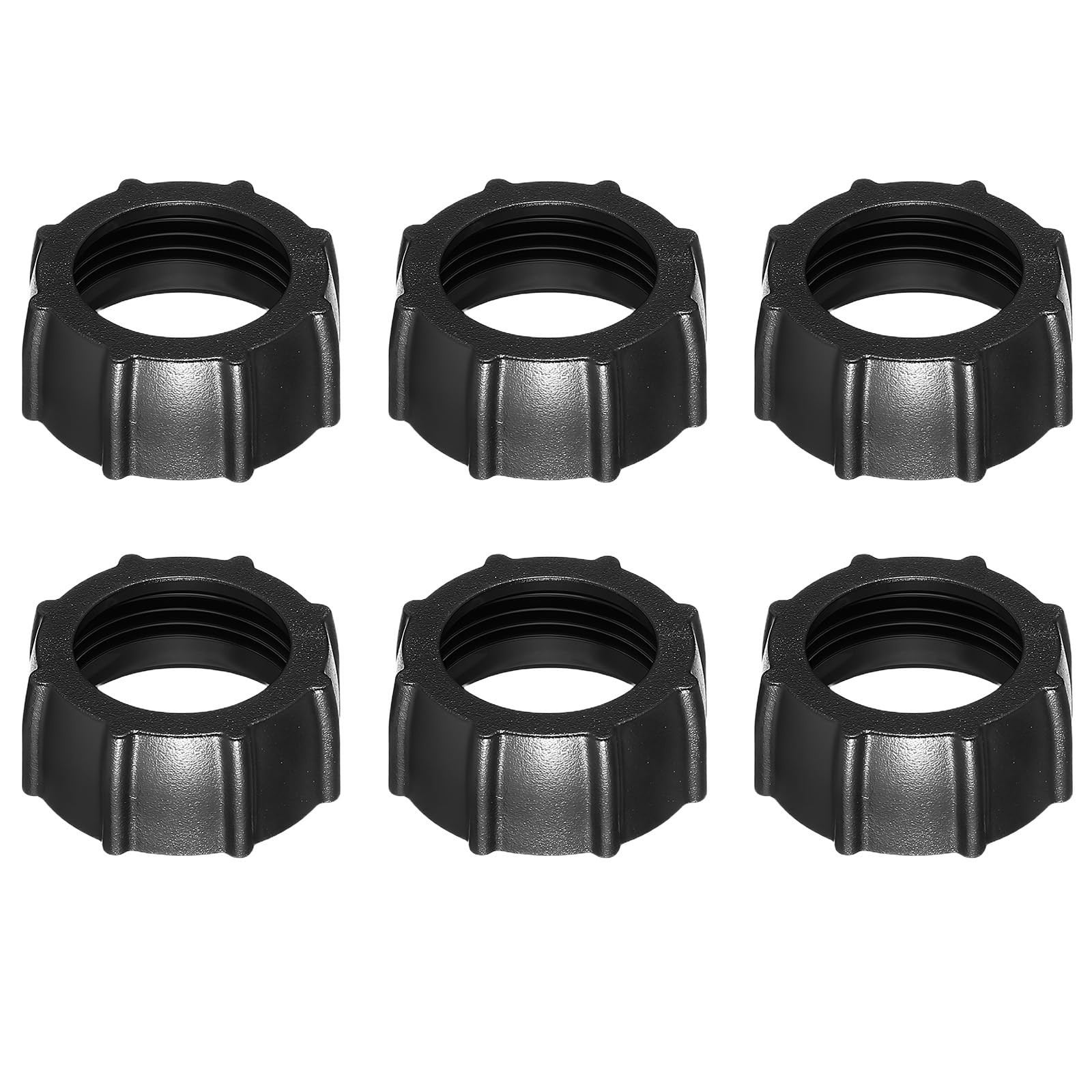 6 Pcs Car Phone Mount Replacement Parts Tightening Nut for Black