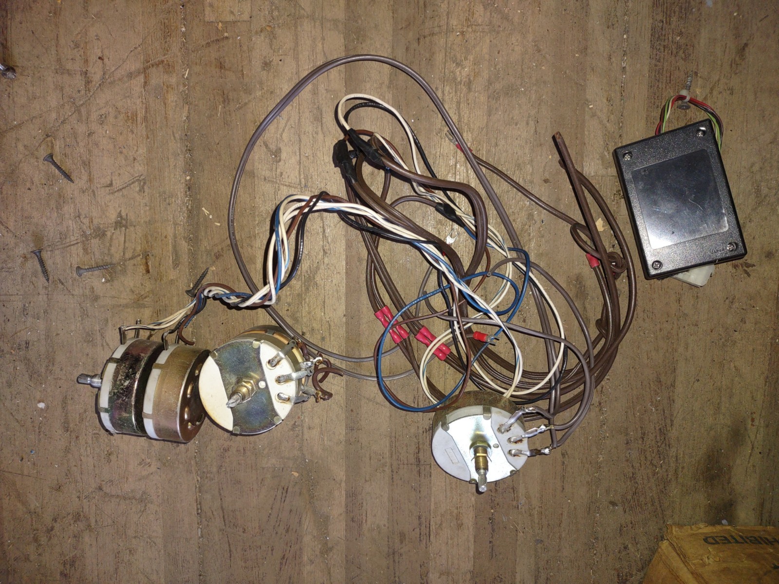 unknown arcade jukebox parts lot volume controls #2054
