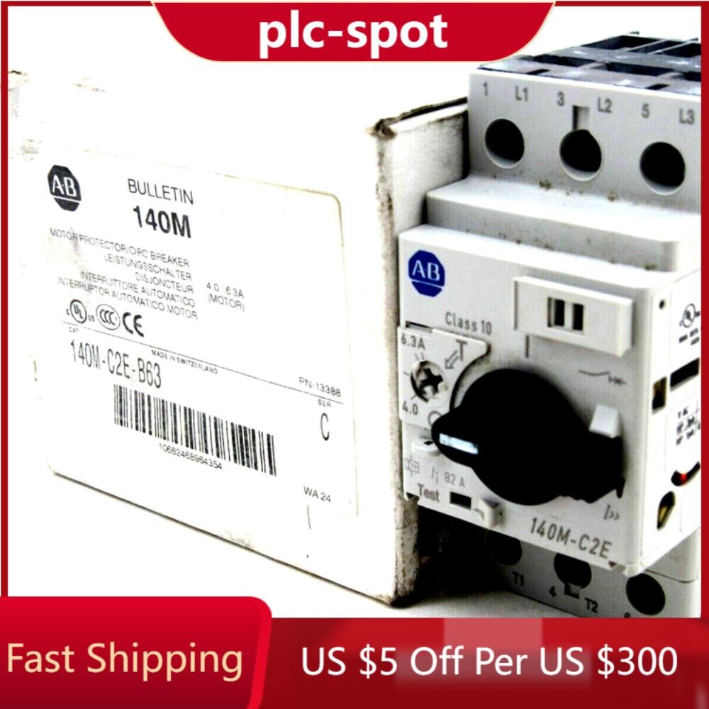 ALLEN BRADLEY 140M-C2E-B63 CIRCUIT BREAKER SERIES C US Free Tax