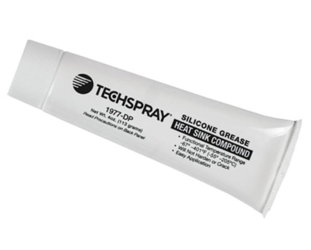 Tech Spray 1977-DP  Silicone Heat Sink Compound - 4 Oz. Tube  NIP
