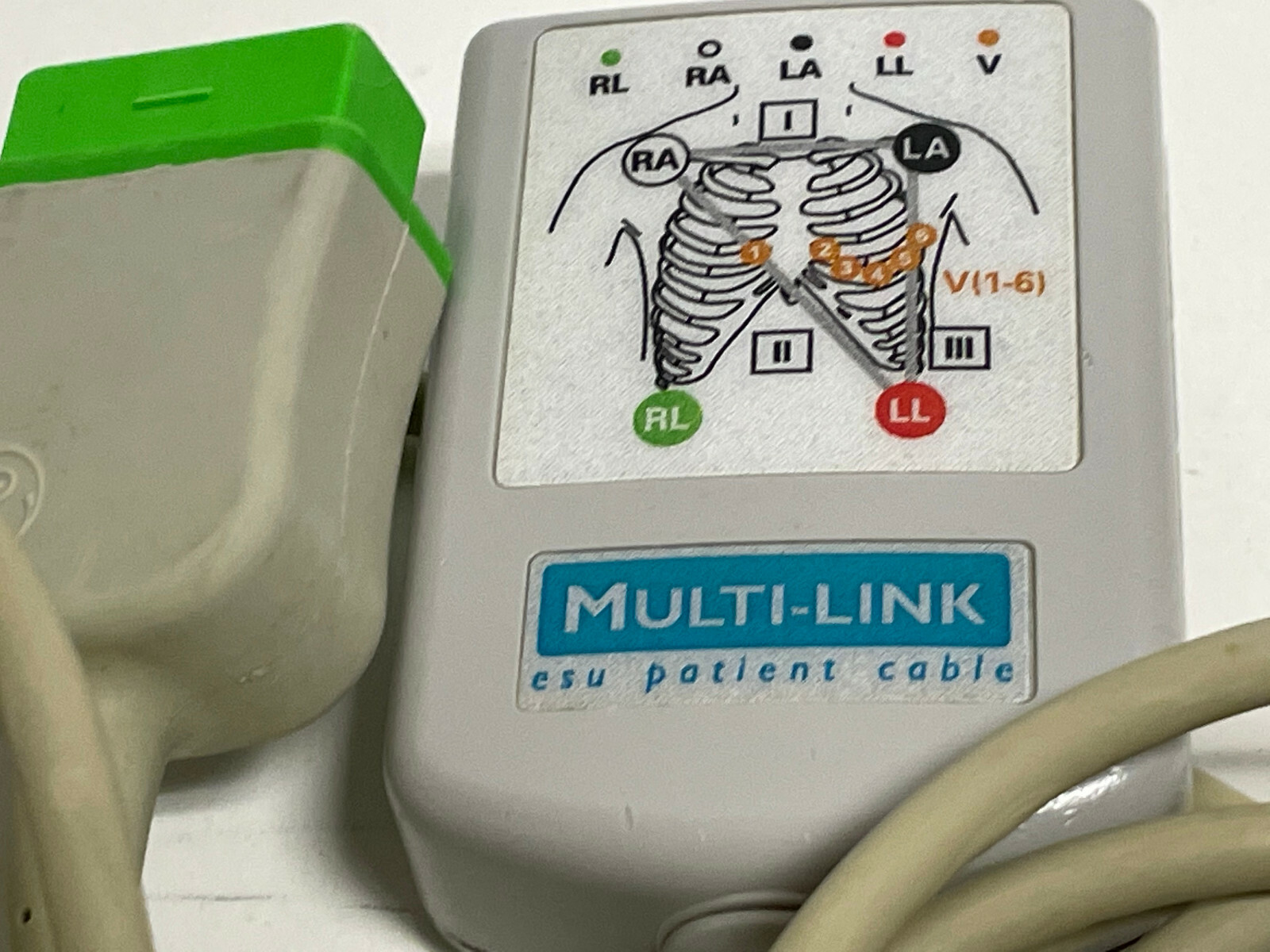 GG1: GE 2022948-001 Multi-Link ECG 5-Lead Cable