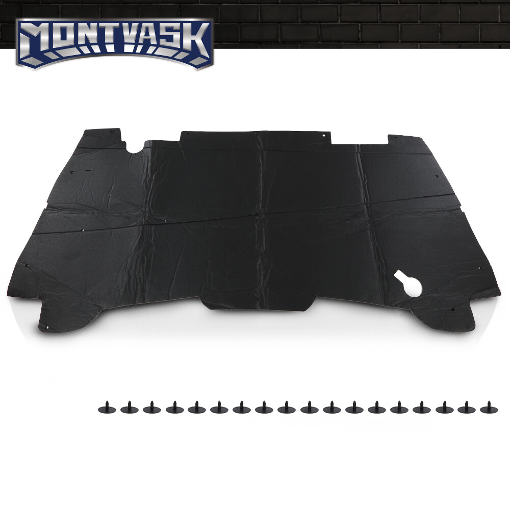 Fit For 1994-2001 Dodge Ram 1500 2500 3500 Hood Insulation Pad with Clips