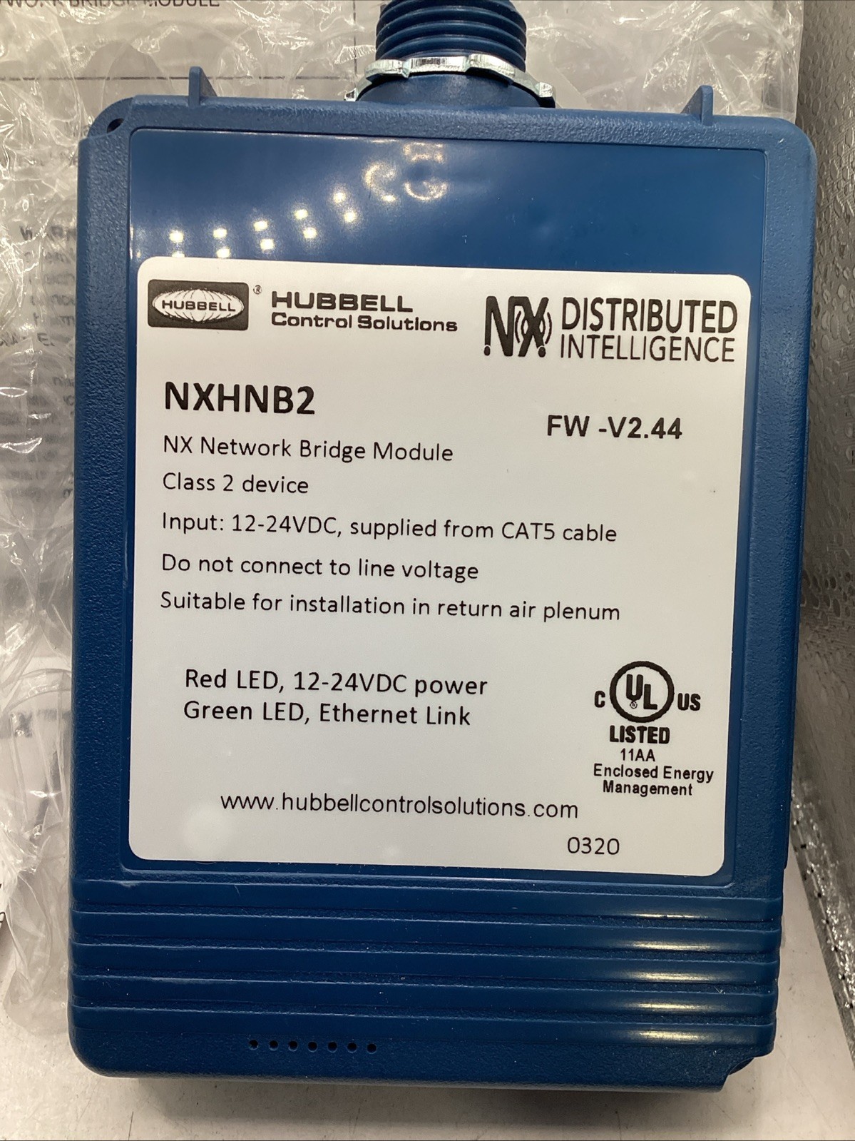 Hubbell NXHNB2 NX HUBNET Network Bridge Module