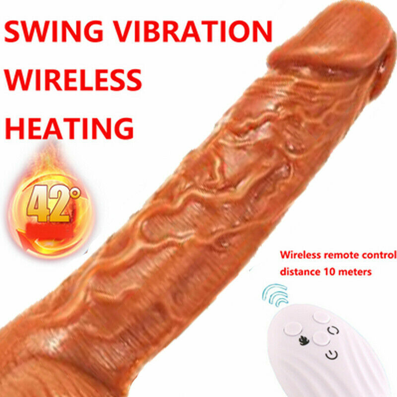 4IN1 XL Dildo Vibrator with 8 Thrusting Heating 8 Rotating Sex Toy for woman