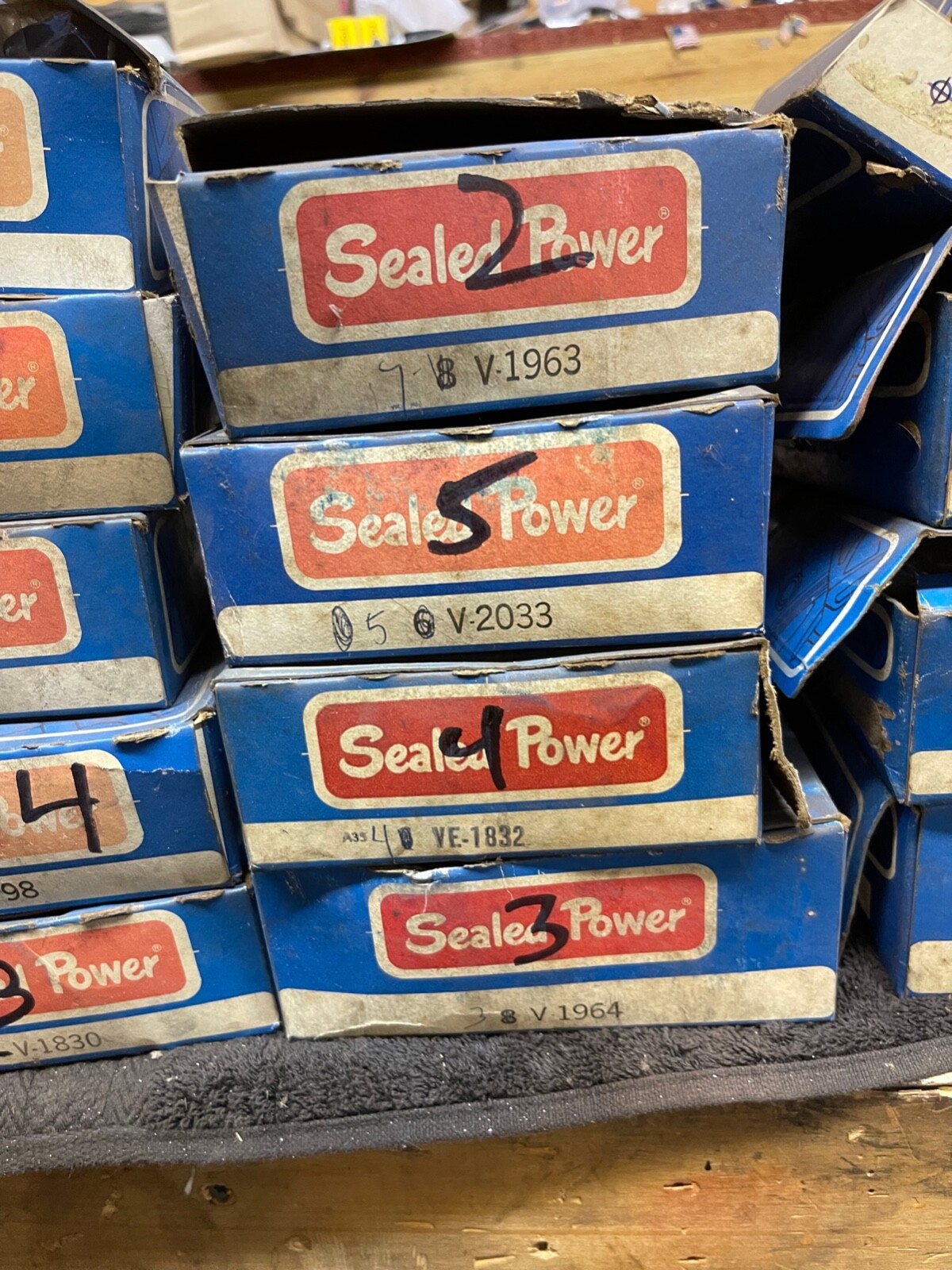 sealed power v1963  valves """READ THE LISTING "" 2 of them keller