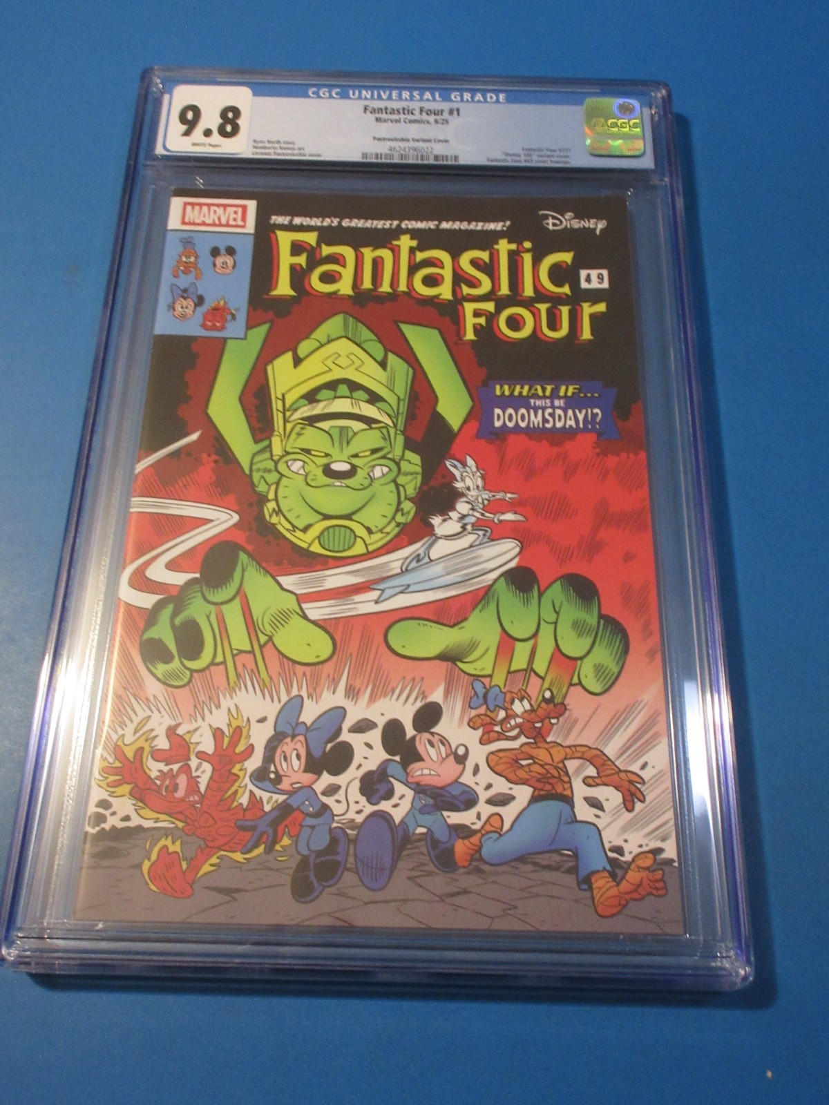 Fantastic Four #1 Disney Variant CGC 9.8 NM/M Gorgeous Gem Wow