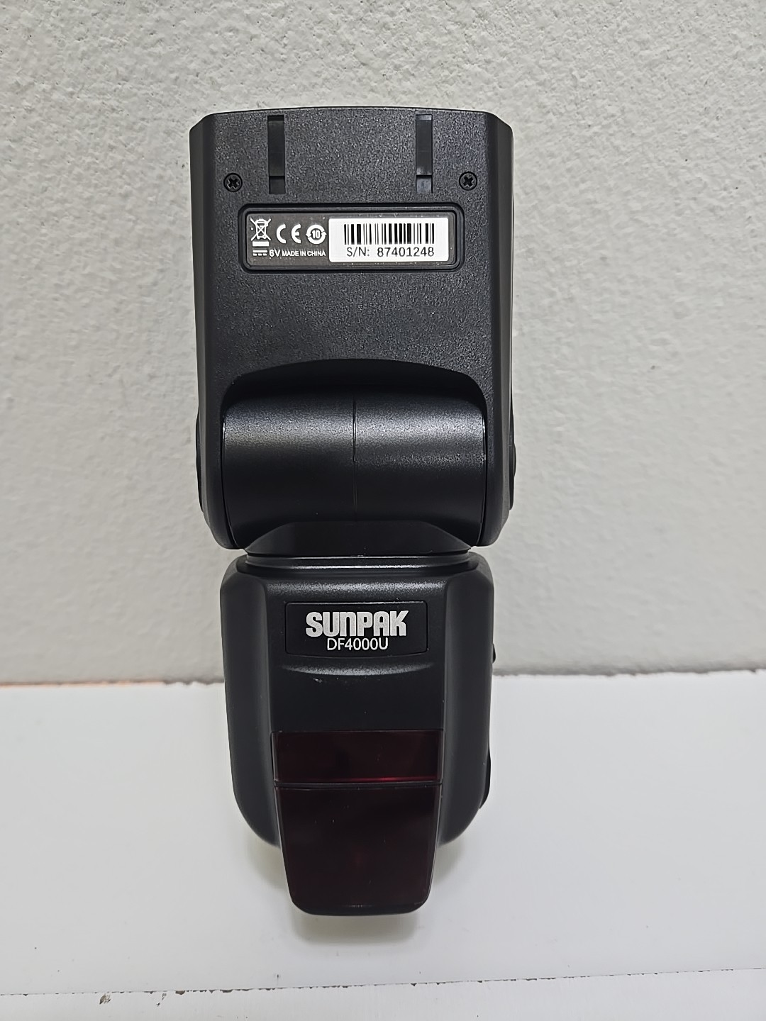 Sunpak DF4000U External Flash Canon & Nikon Cameras DSLR *READ DESCRIPTION*