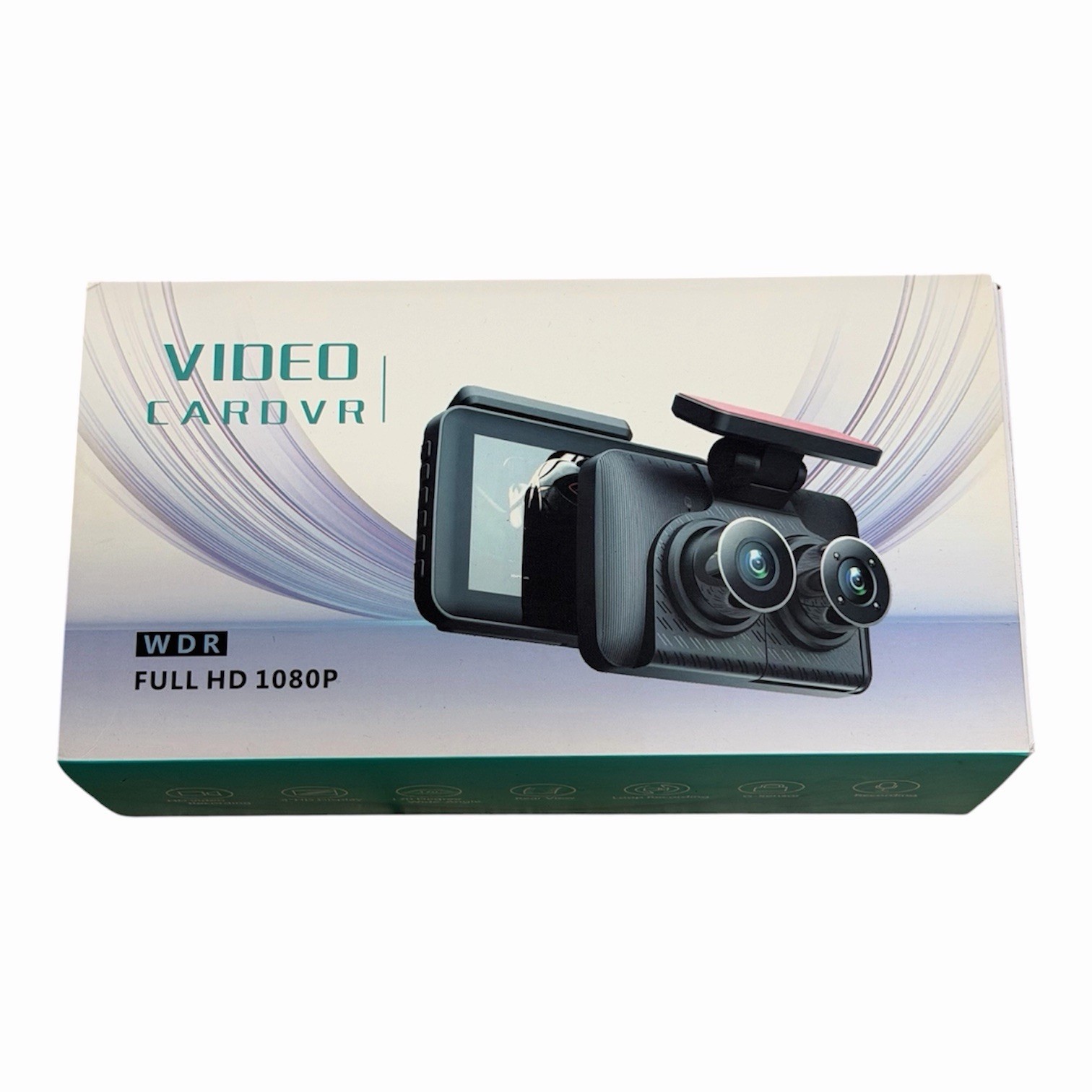 3 Lens Full HD 1080P Dash Cam Triple Camera Car DVR WDR Night Vision