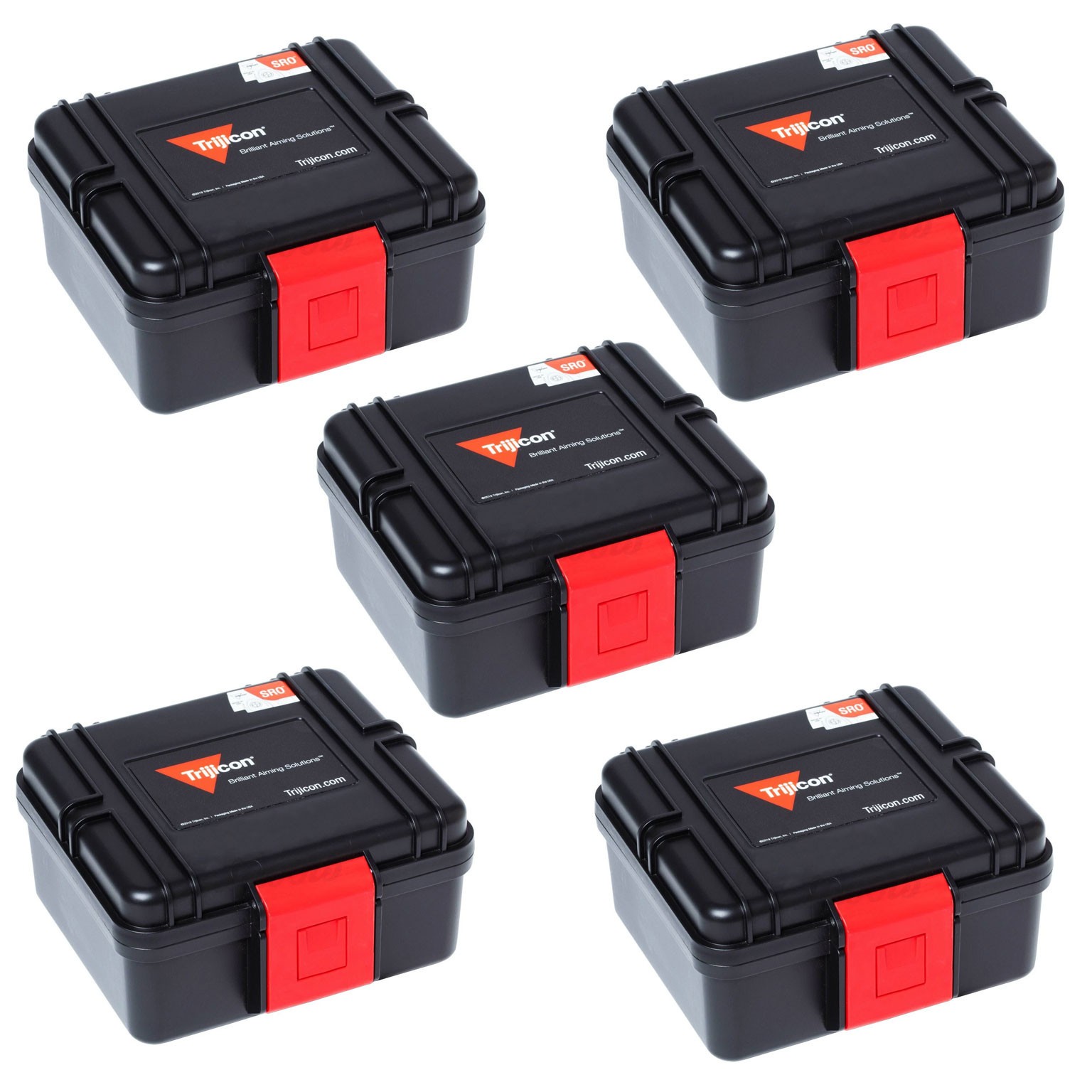 Trijicon SRO Hard Case with Foam Inserts - Lot of 5
