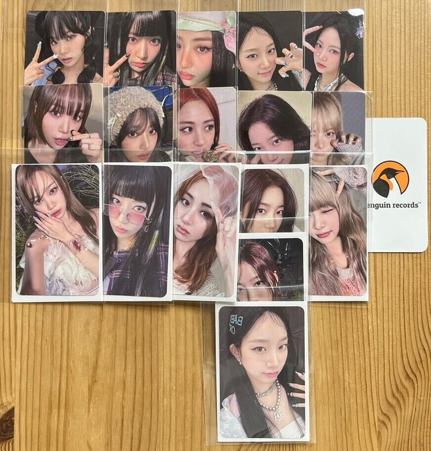 LE SSERAFIM - 3RD MINI ALBUM EASY WEVERSE SHOP POB PHOTO CARD