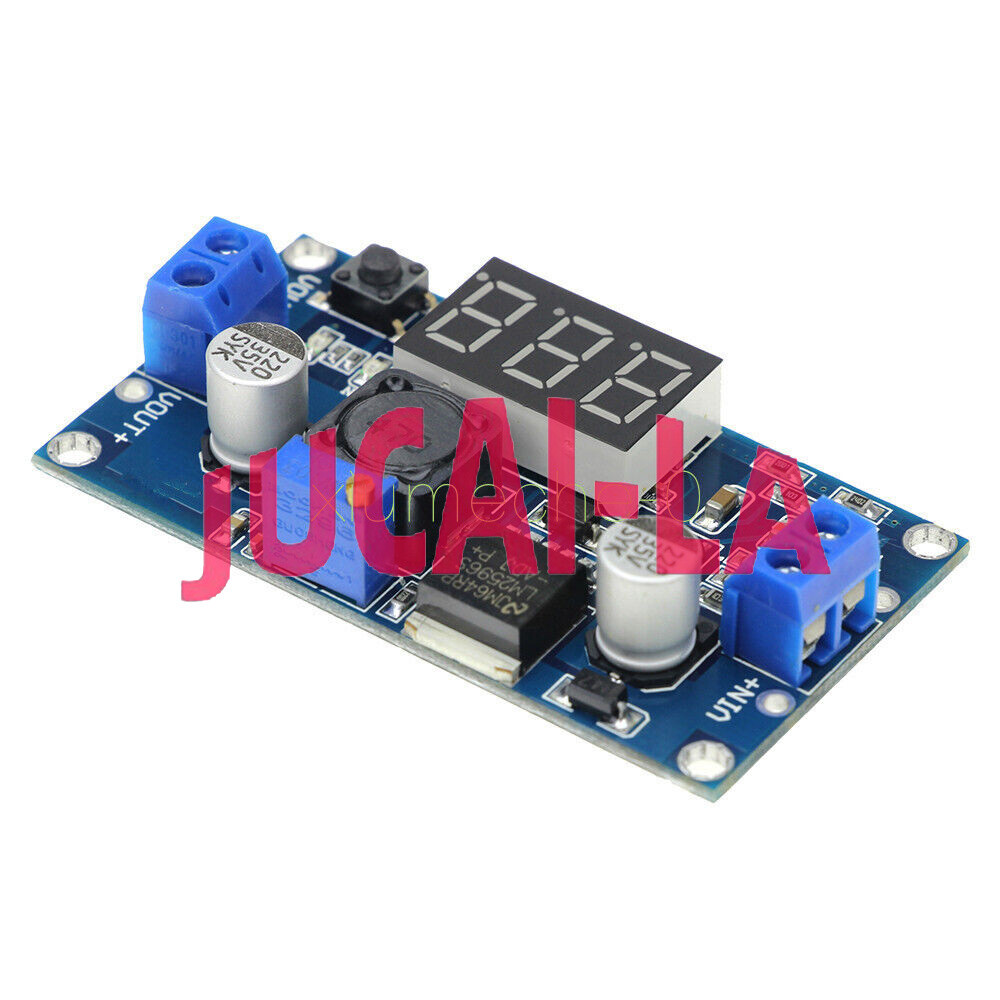LM2596 Buck Step-down Power Converter Module DC 4.0~40 to 1.3-37V LED Voltmeter