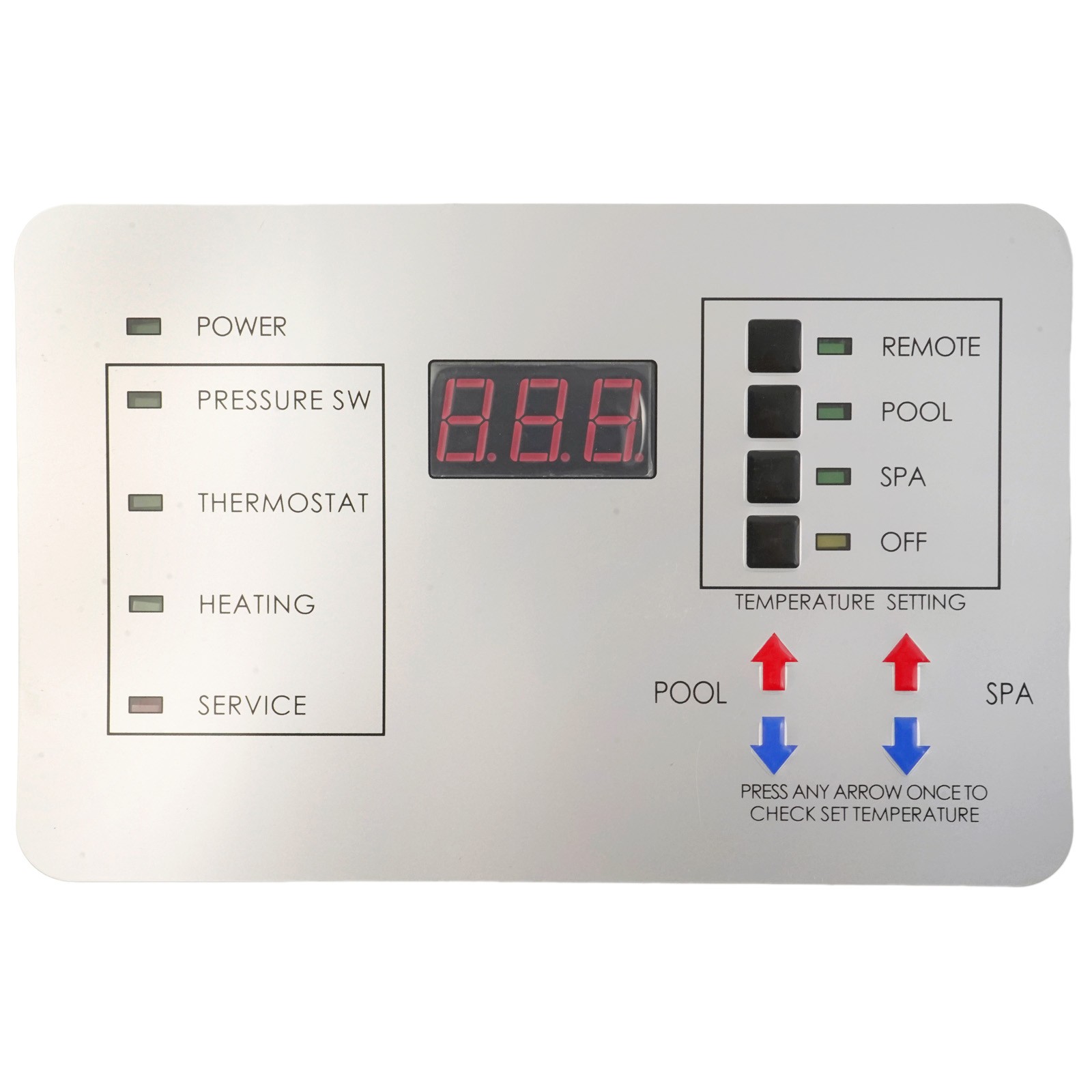 Upgraded 472100 Digital Display Temperature Controller Board For Pentair MiniMax