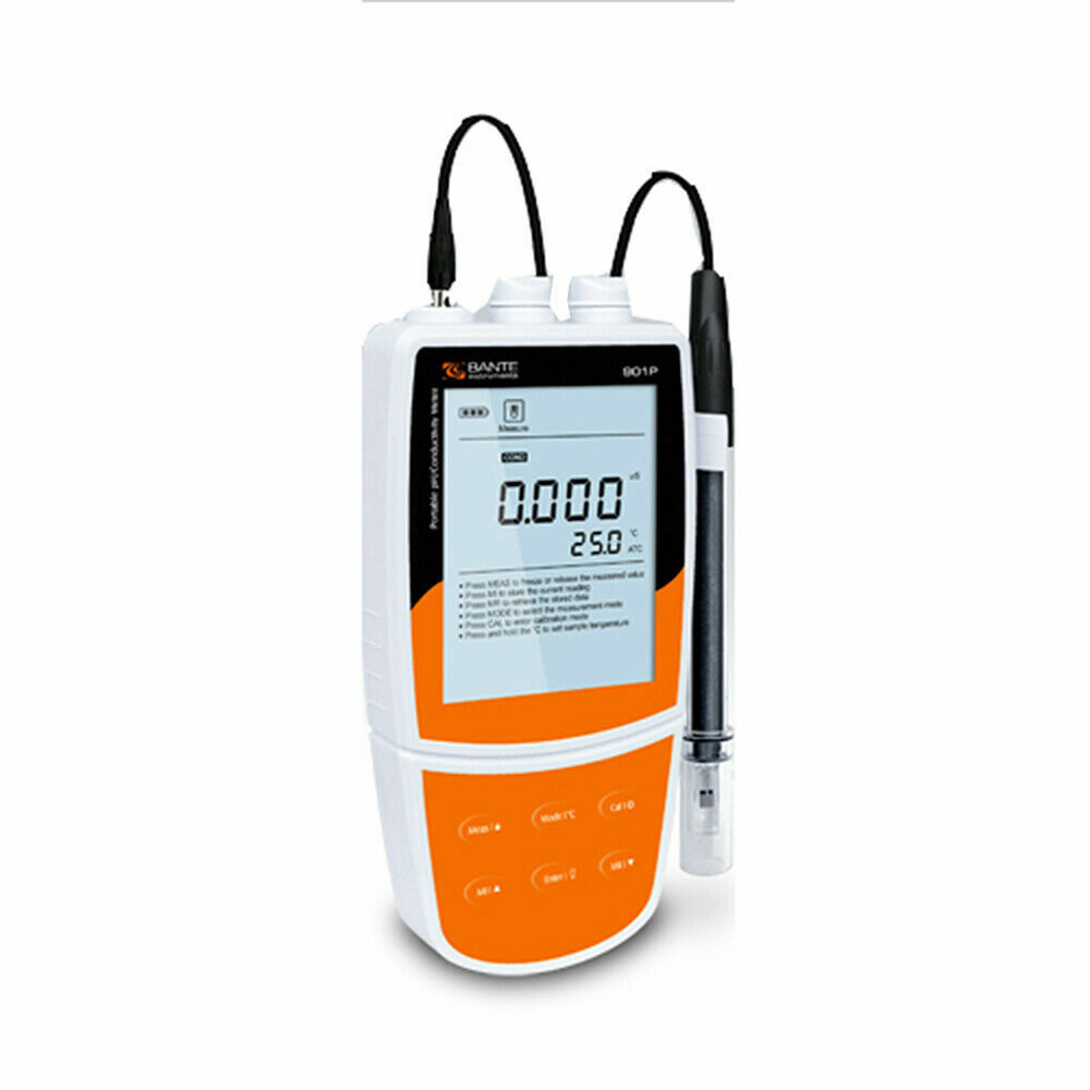 Water Quality Analyzer Portable Dissolved Oxygen Meter pH mV Temp Tester Meter