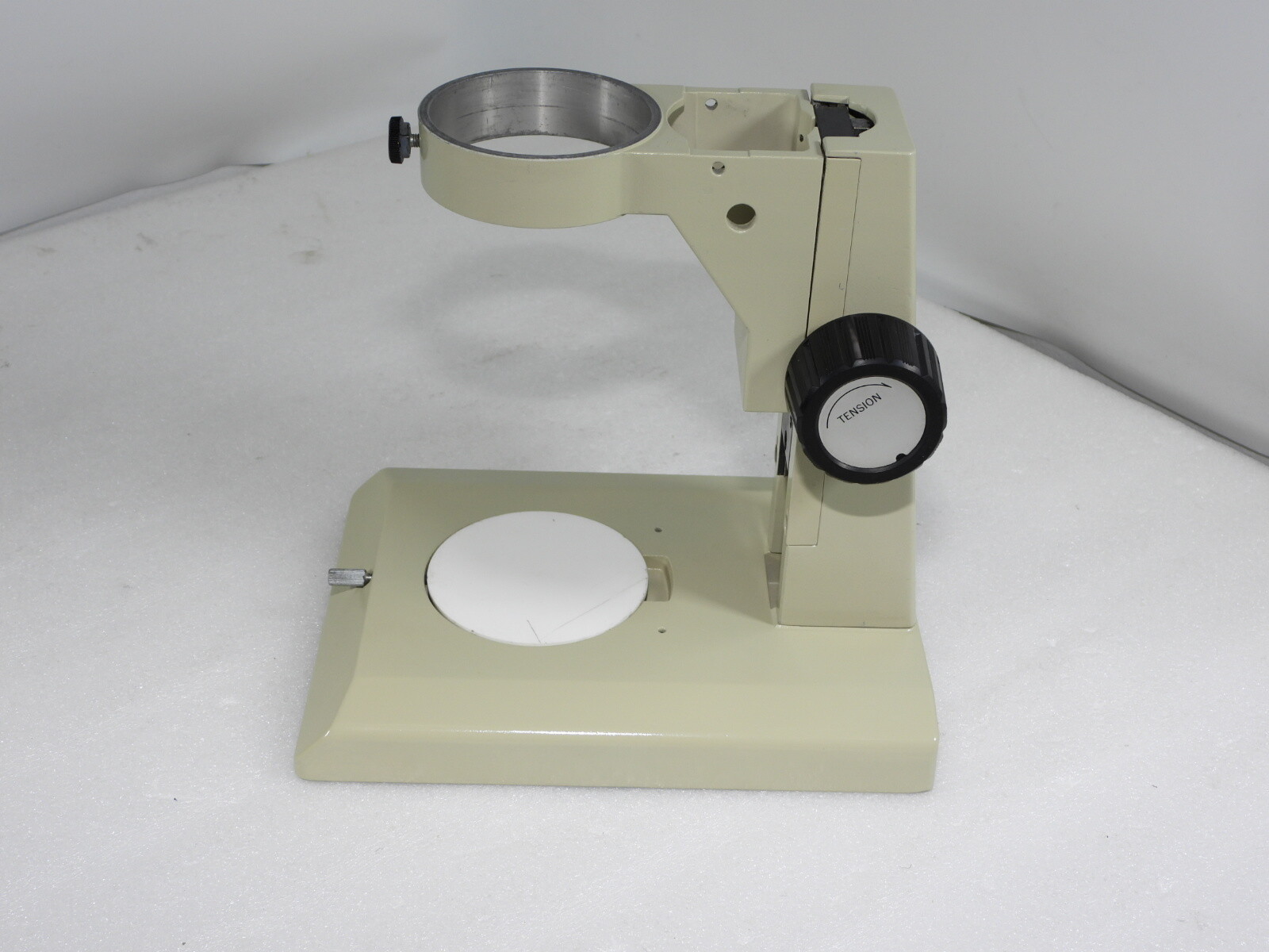 Stereo Microscope Track Stand & Focus Knobs 76mm Body Holder for Nikon SMZ-2B