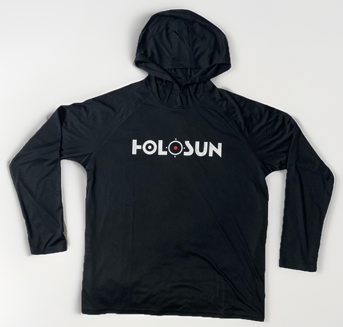 Authentic Holosun Optics Long Sleeve Hooded Shirt - NRA/Shot Show Limited Promo
