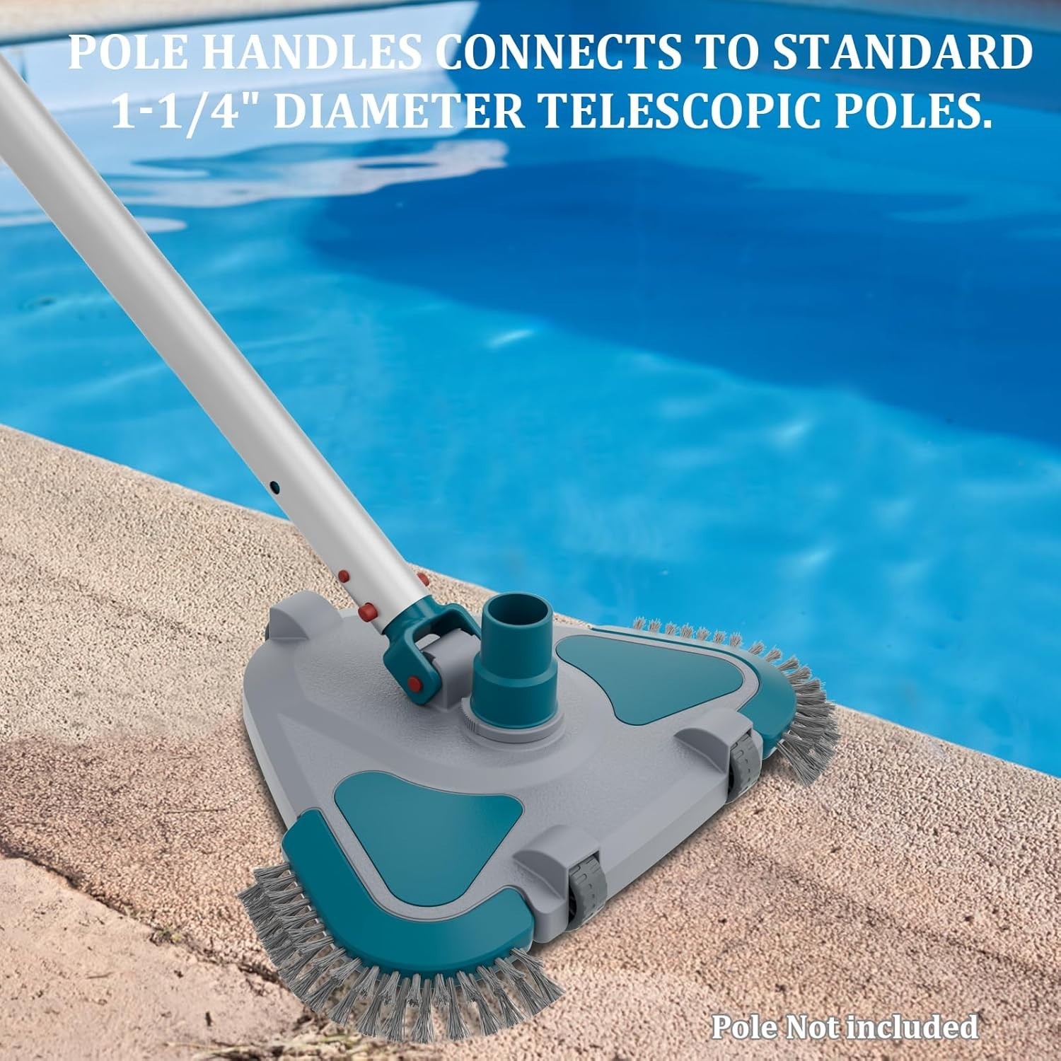 Upgrade Triangular Pool Vacuum - Vinyl Lined Pools