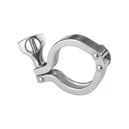 Vne 13Mhhmd4.0-H Clamp, Stainless Steel, Threaded, 4 In