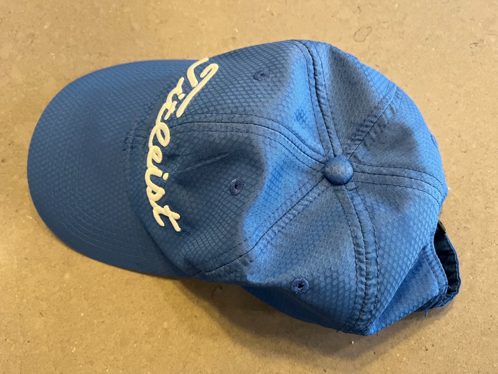 Titleist Hat Blue Golf Embroidered Logo Lightweight Adjustable Cap