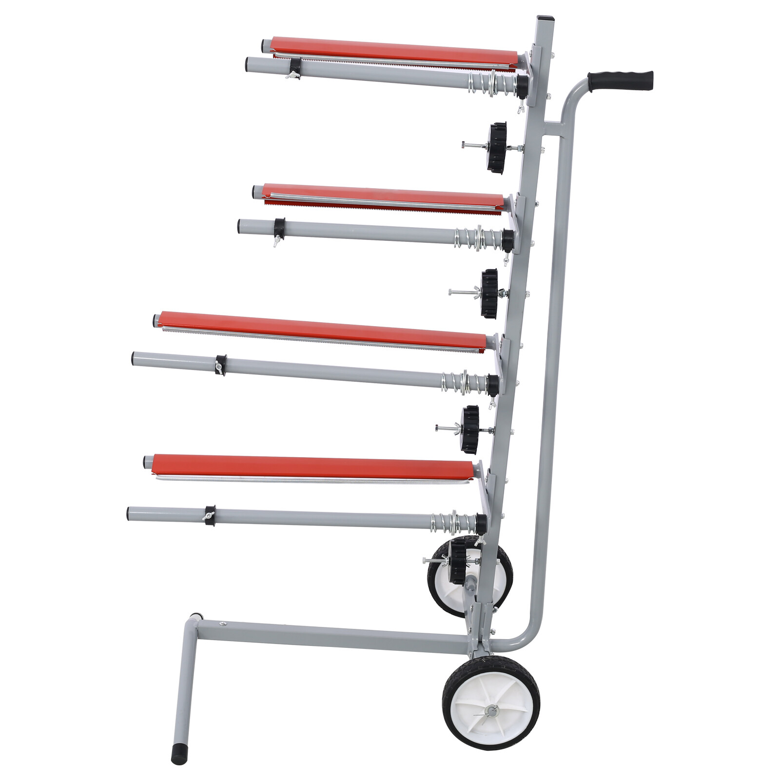 Mobile Tree Style Masking Paper Machine Station Stand Holds Multiple Rolls