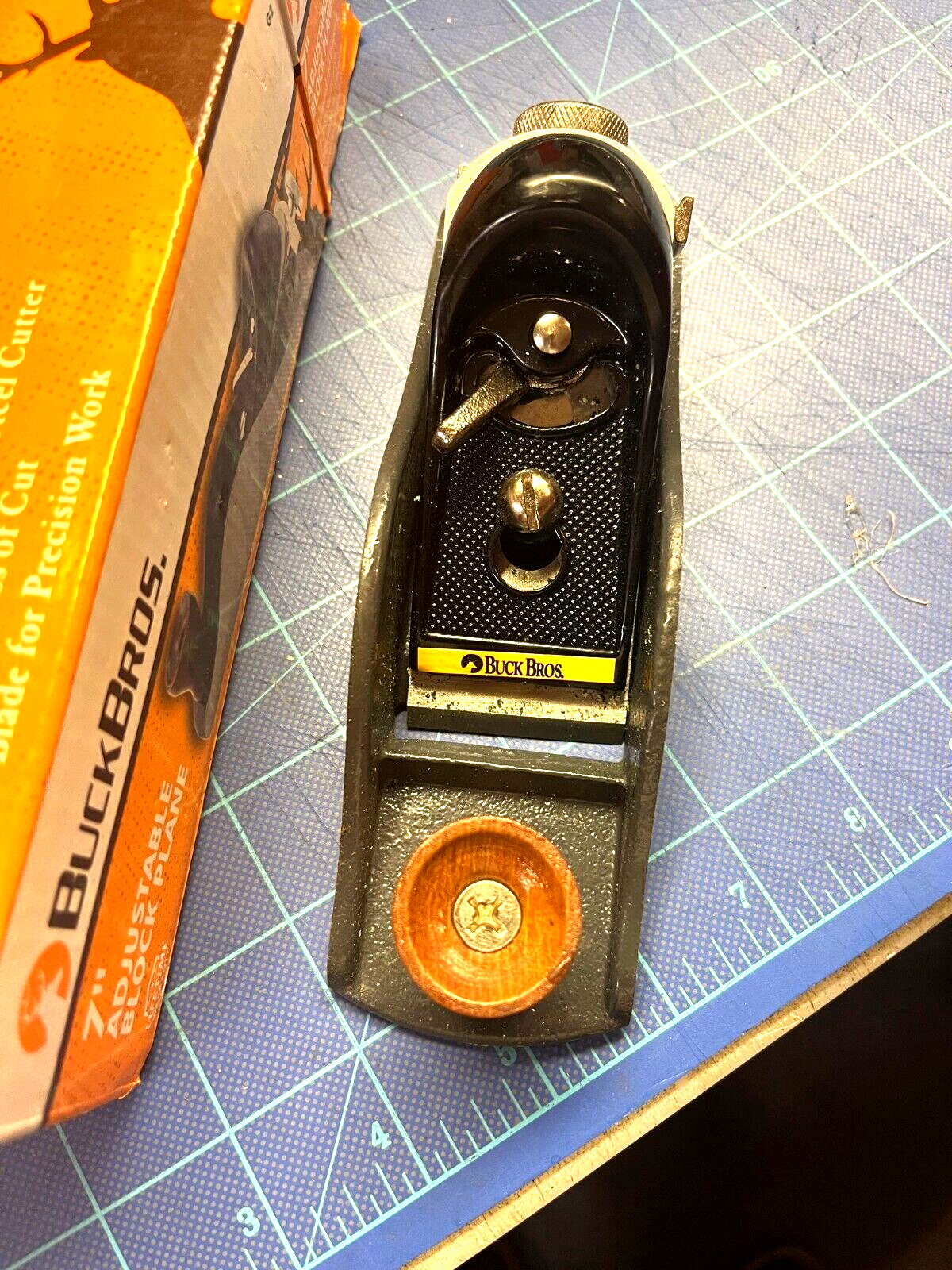 Buck Bros. 7" inch G2 Woodworking Carpentry Block Plane Made in USA