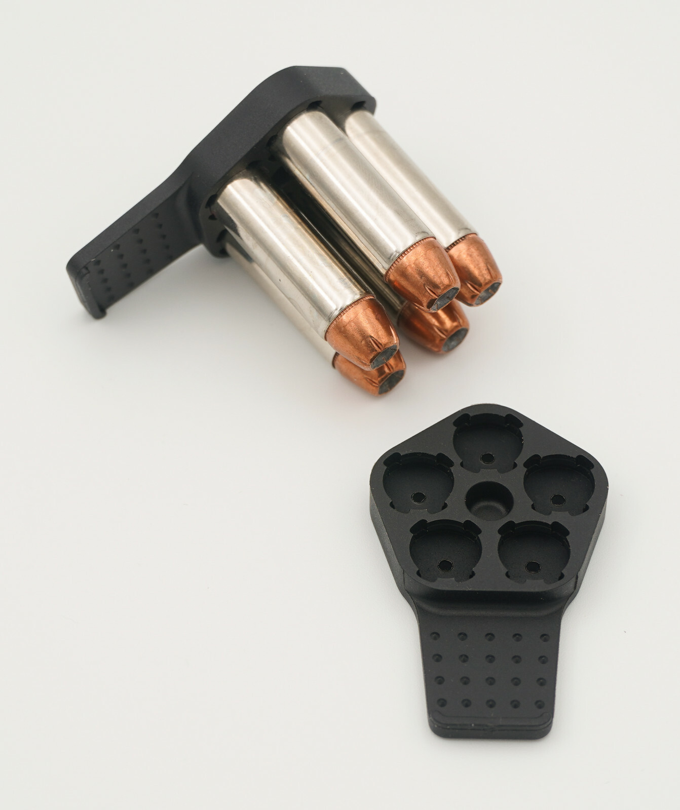 Zeta6 J-CLIP-R Speedloader for Ruger LCR 5-Shot 38SP/357 Revolvers  (2 Pack)