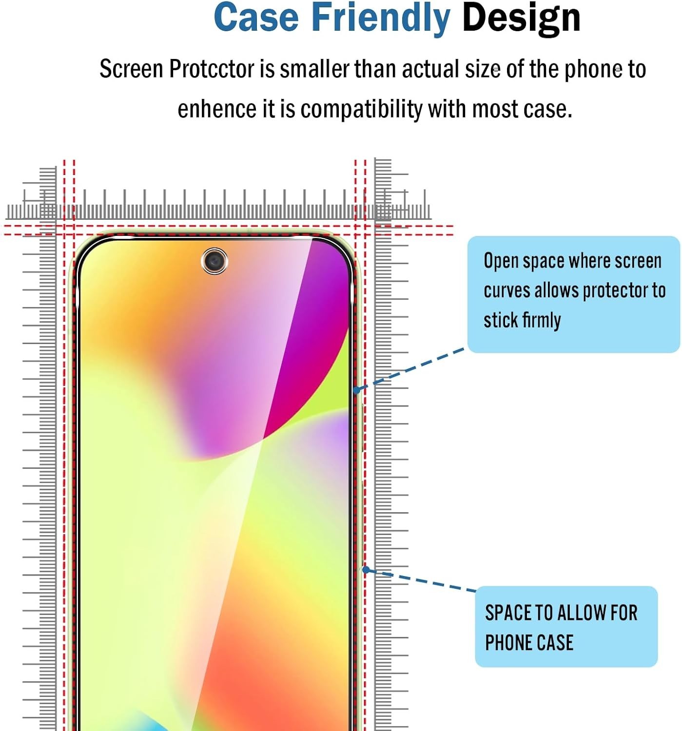 2+2 Pack for Google Pixel 10 Screen Protector with Camera Lens Protector,with Al