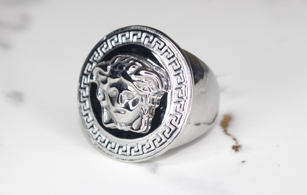 MASSIVE XL Medusa Men's Statement RING 26g ULTRA HEAVY WOWZERS
