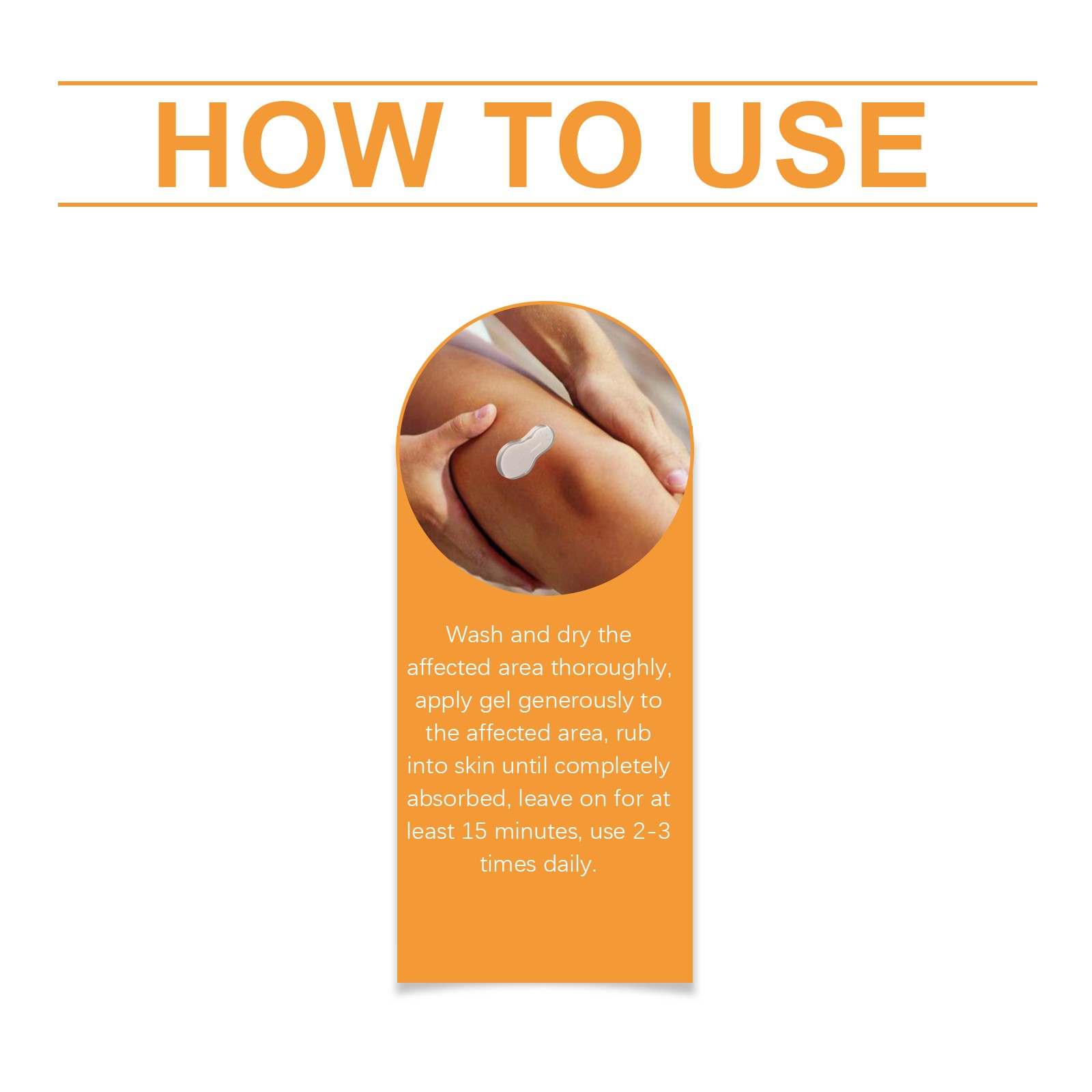 Joint Pain Relief Topical Gel with Bee Venom for Knees and Feet Gentle Formula
