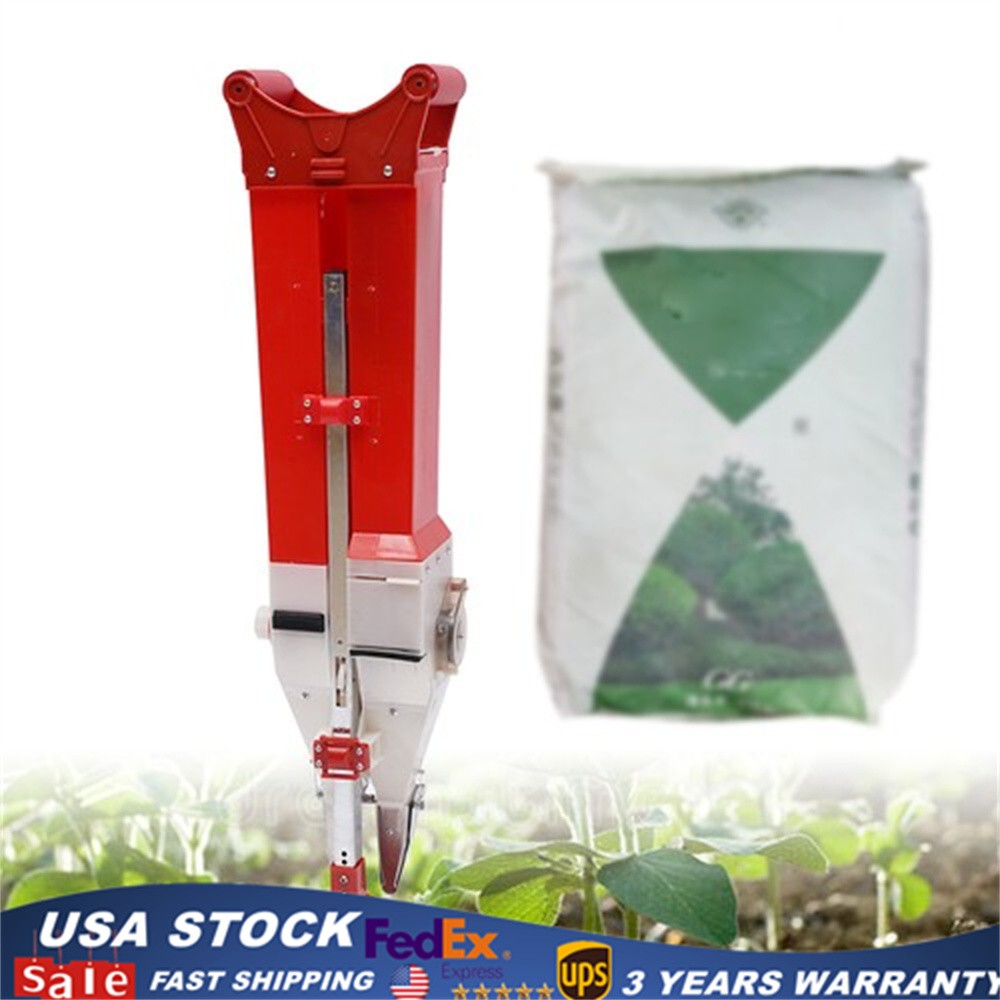 Hand-Held Applicator Fertilizer Corn Peanut Seed Seeder Garden Planter Tool NEW