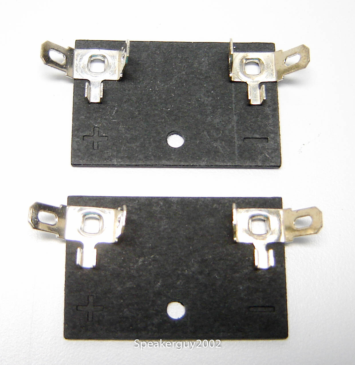 Pair of Fiber Board Woofer Terminal / Speaker Part / .205 Spade / FBT3