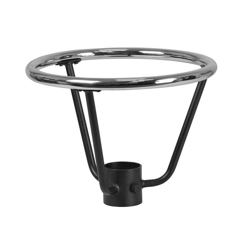 Bar Height Table Base Foot Ring w/3.25'' Column Ring & 16'' Diameter