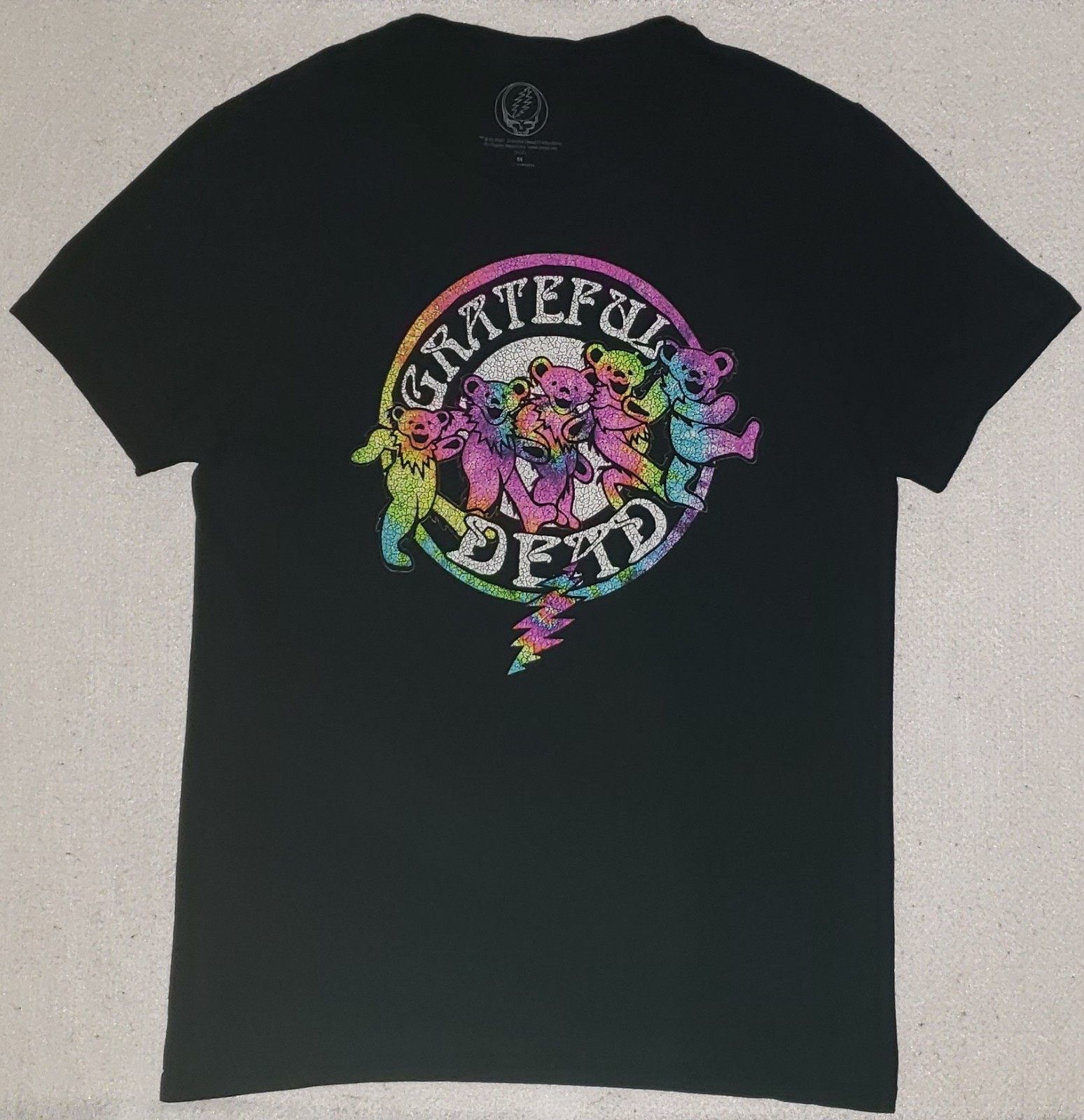 GRATEFUL DEAD (bears) Size Medium Black T-Shirt