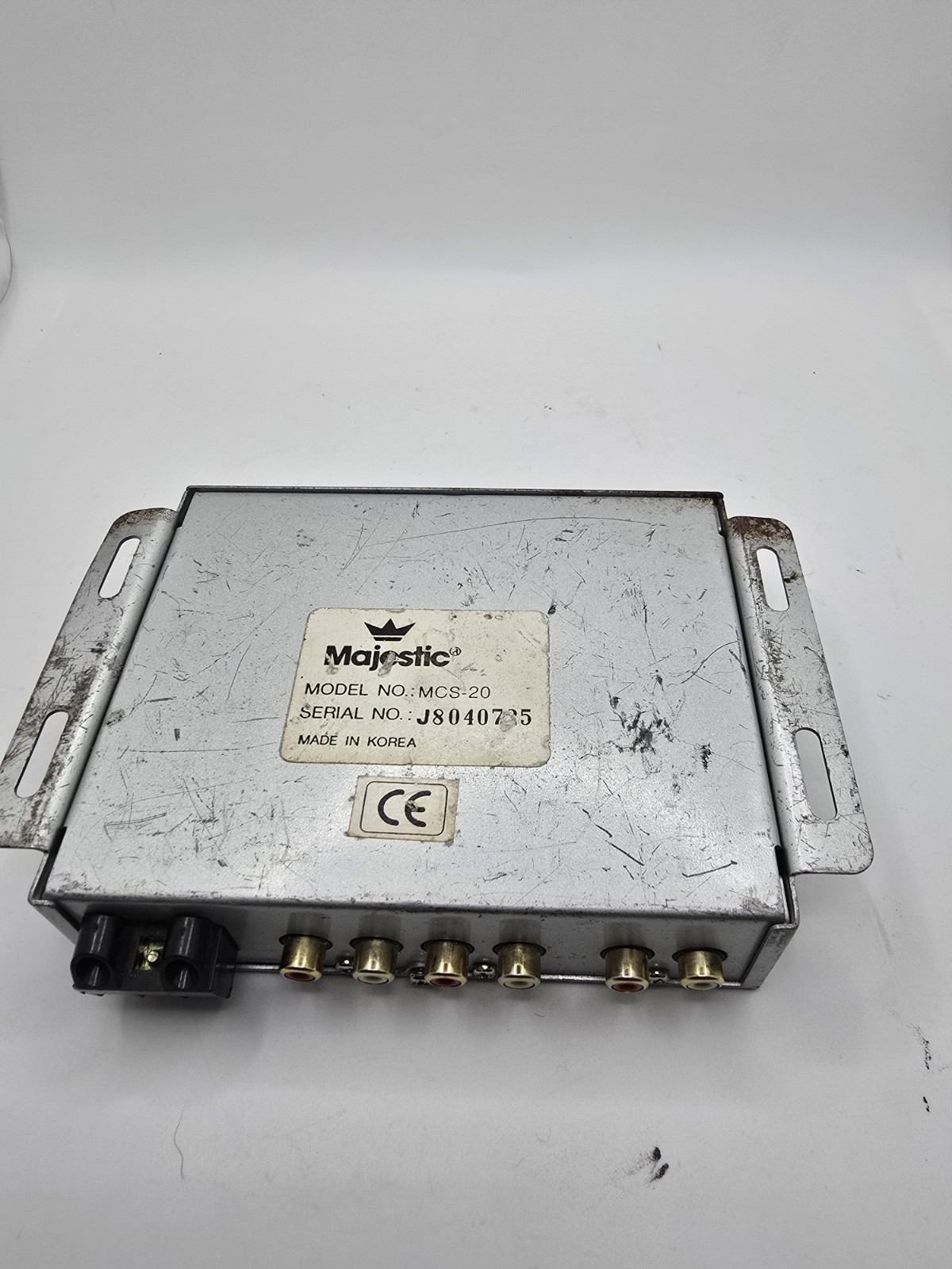 Majestic MCS-20 Electronic Crossover Network Car Audio Preamp Equalizer