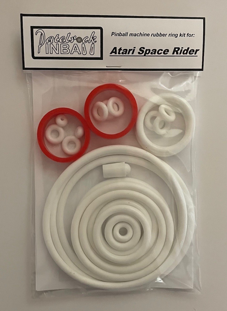 1978 Atari Space Riders Pinball Machine Rubber Ring Kit