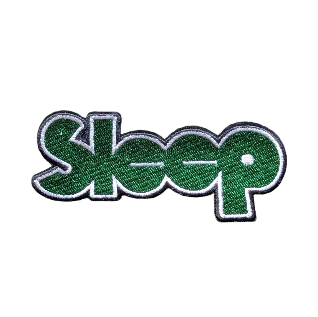 Sleep Band Patch, Sleep Band Iron On Embroidered Patch, heavy Metal Band Patch