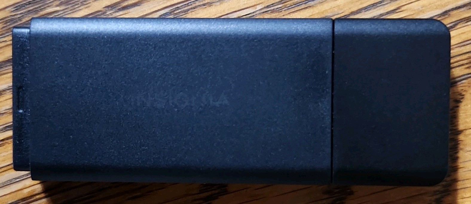 Insignia USB 3.0 SD microSD Memory Card Reader for Laptops Desktops Mac PC black