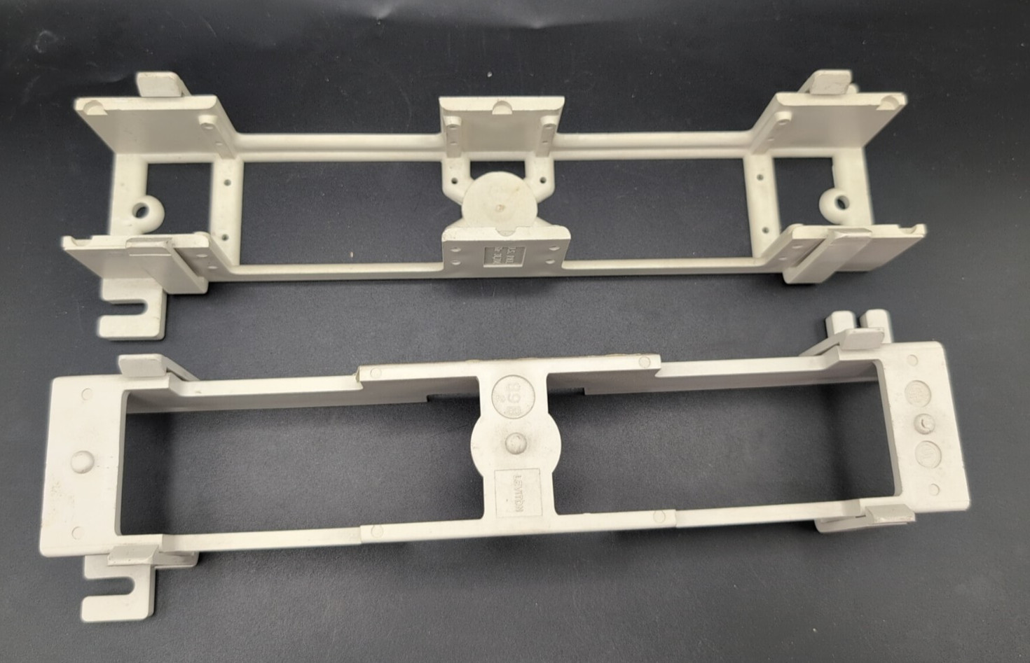 Wall Mounting Bracket Mount for 66 Type Punch Down Wiring Block White (Qty 2)