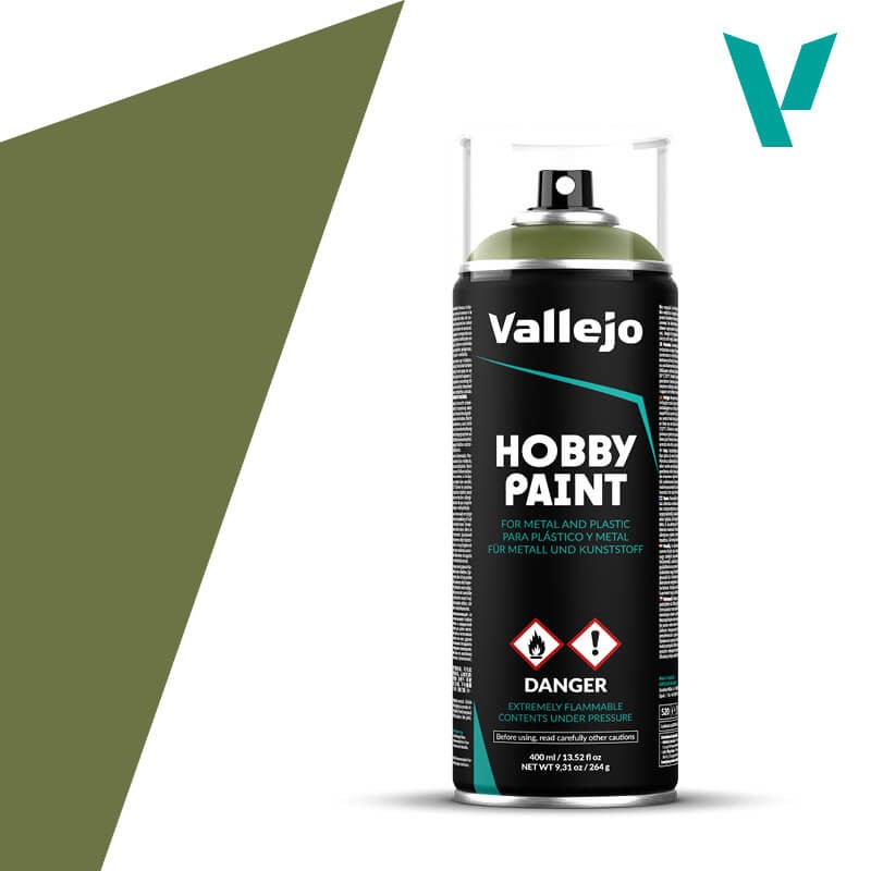 Vallejo Goblin Green Spray Paint 400ml VLJ28027