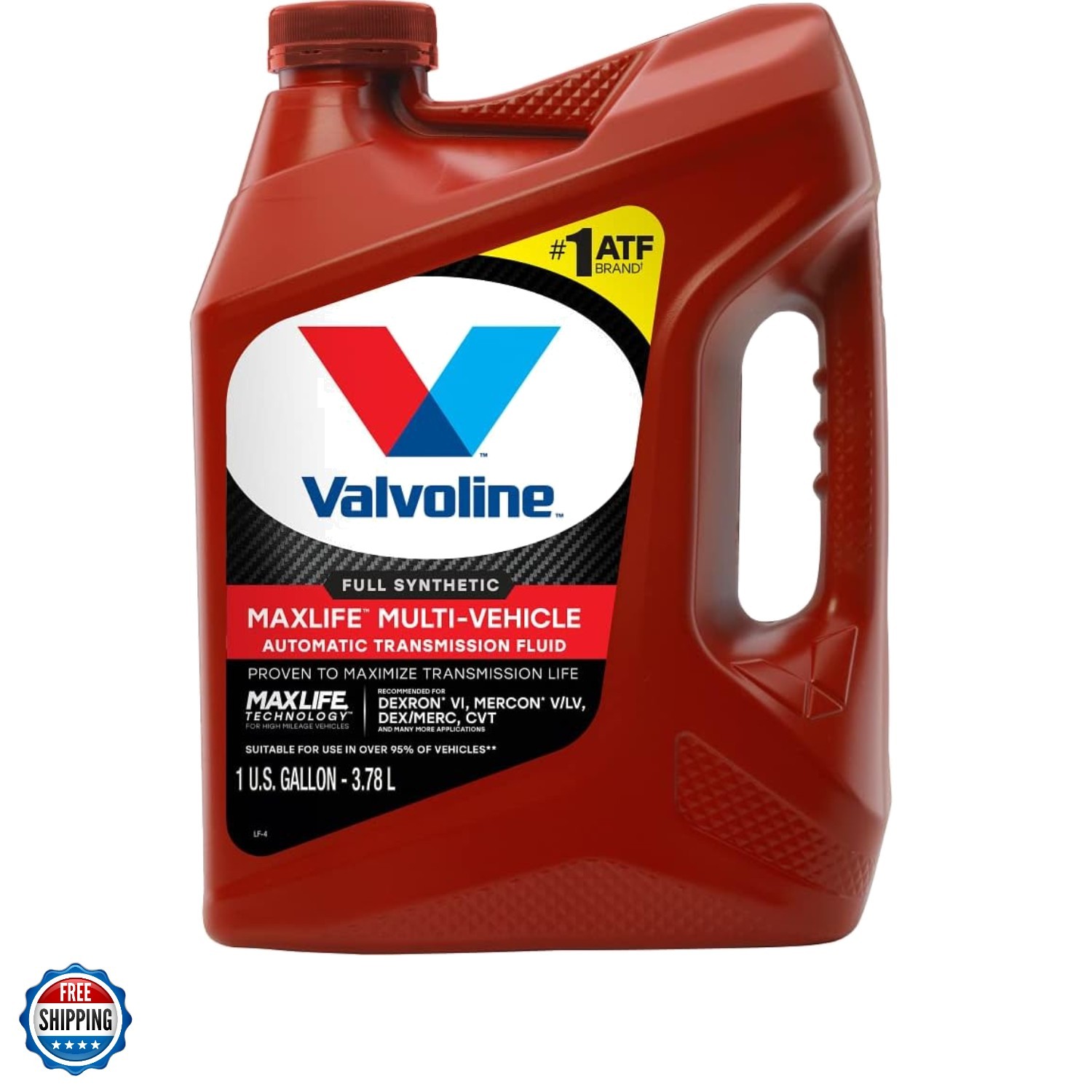 MaxLife Multi-Vehicle ATF Full Synthetic Automatic Transmission Fluid 1 Gallon