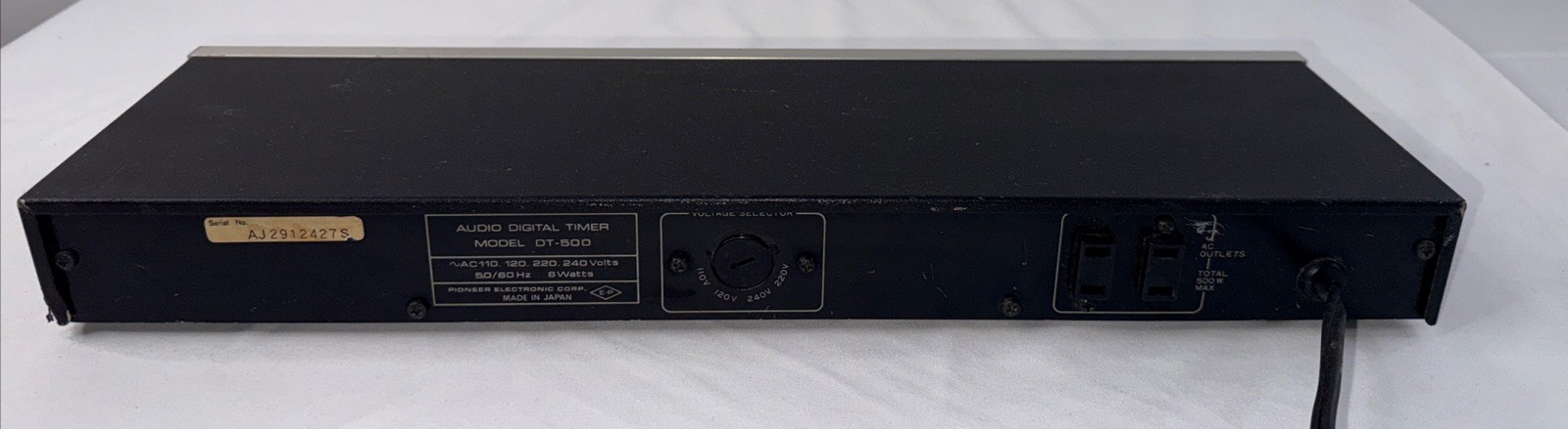 Pioneer DT-510 Audio Digital Timer