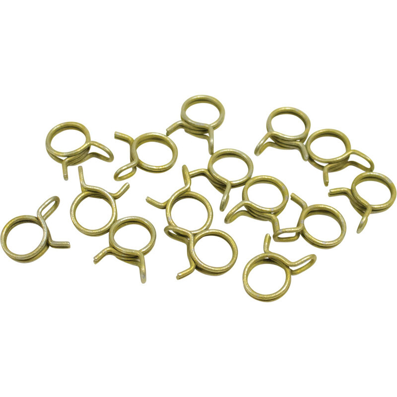 Helix Racing 111-1716 Hose Clamp; 7/16 Inch Clamping Range; Double Wire Style; Z