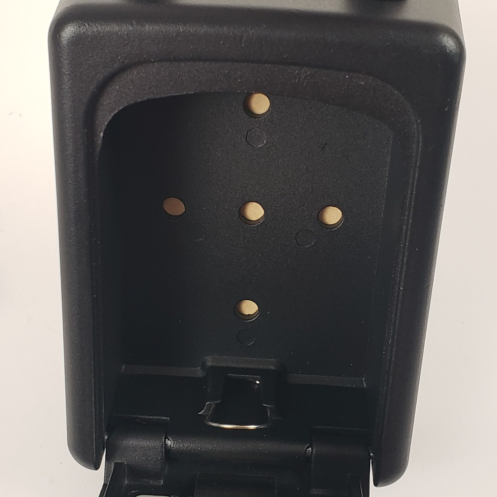 Portable Key Lock Box 4 Digit Combination Safe Security Storage Can Wall Mount