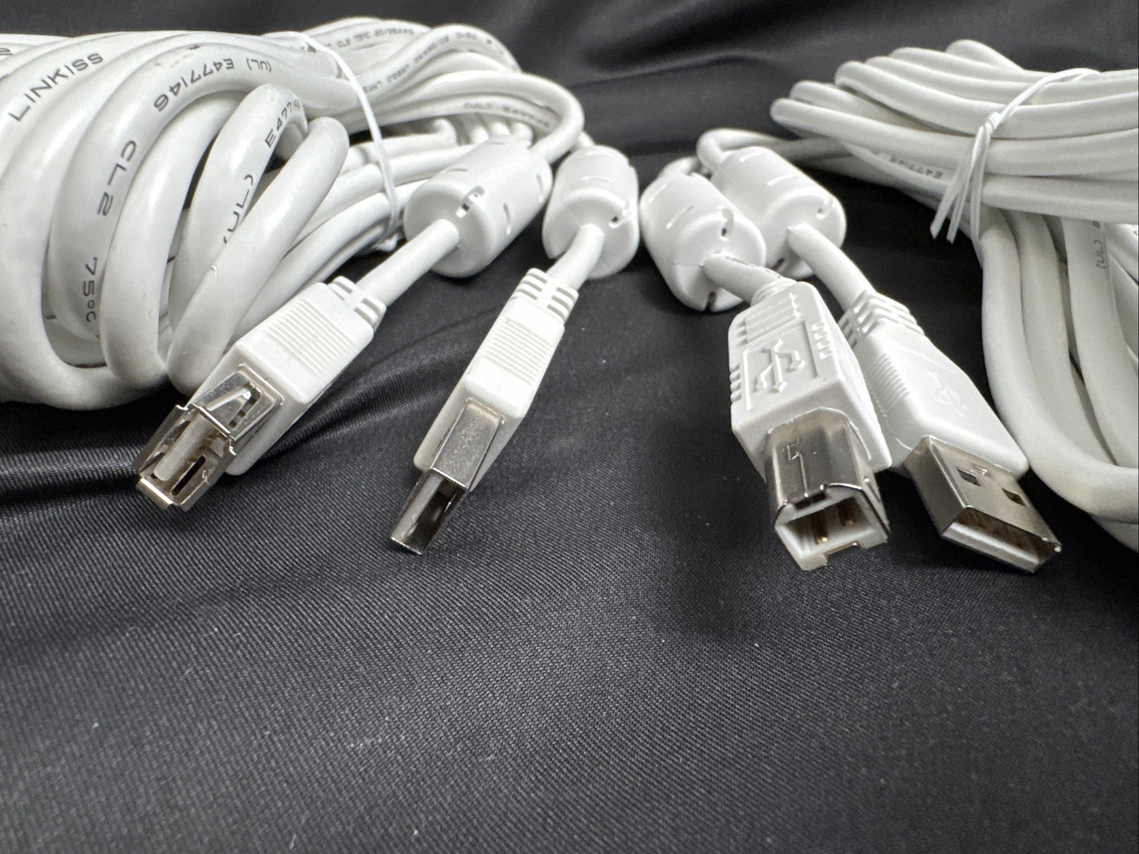 Epson BrightLink Projector USB Touchscreen Cables 20ft Extension + Printer USB