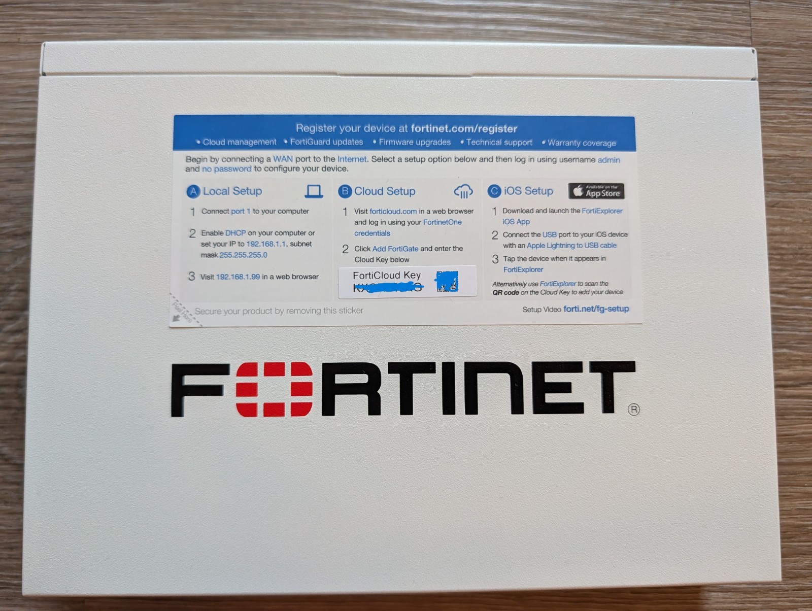 Fortinet FortiGate 60F Firewall - Active UTP License to 2027-07 - FG-60F